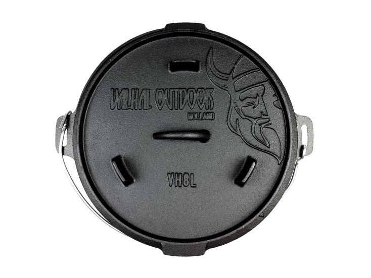 Dutch Oven 8 liter gietijzeren braadpan