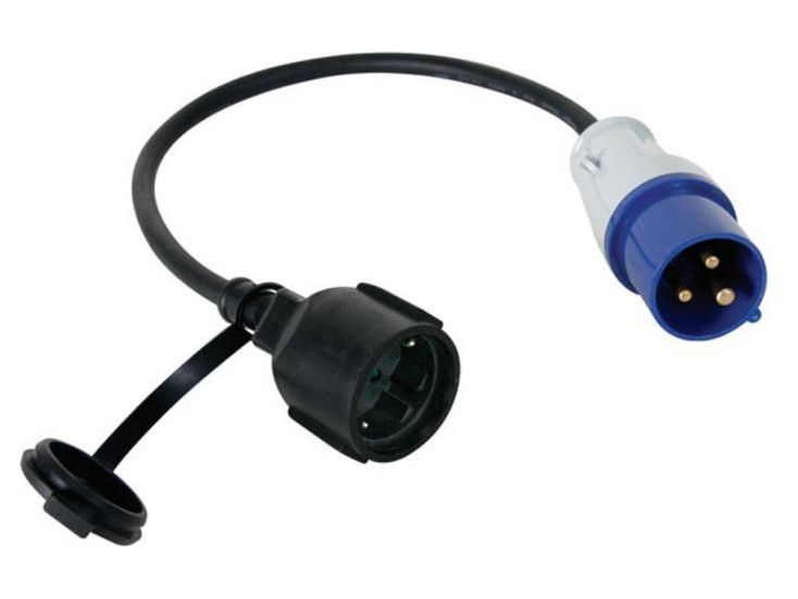 VNL Schuko contrastekker Naar Cee stekker verloopkabel