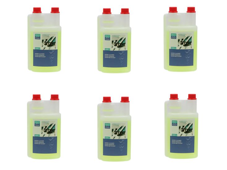 Wash & Clean 1 liter reiniger doseerflacon - Set van 6