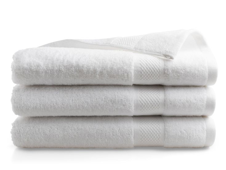 DoubleDry Hotel 70 x 140 cm set van 3 handdoeken - wit