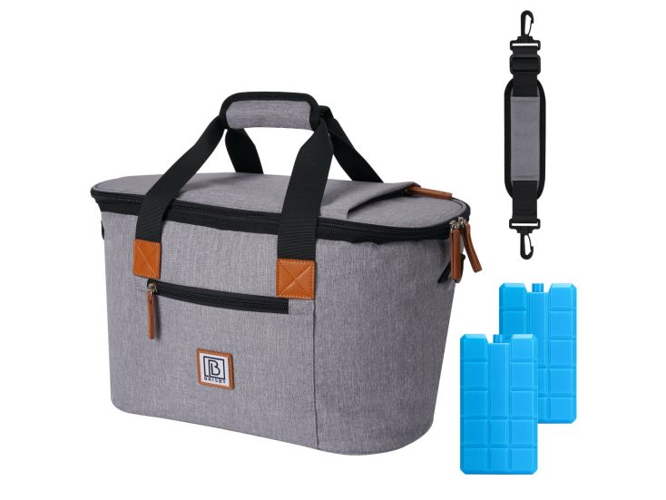 Brisby 21 liter koeltas - Grey