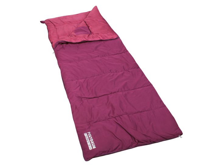 Polydaun Beachhouse deken slaapzak - Red