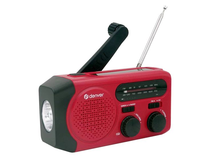 Denver SCR-2010 draagbare noodradio