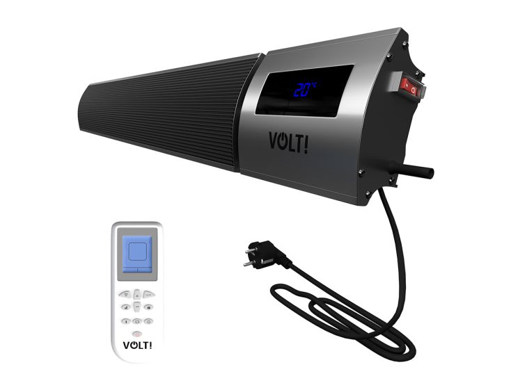 Fullcomfort VOLT! I-Red Infrarood Terrasverwarmer - 1200 Watt