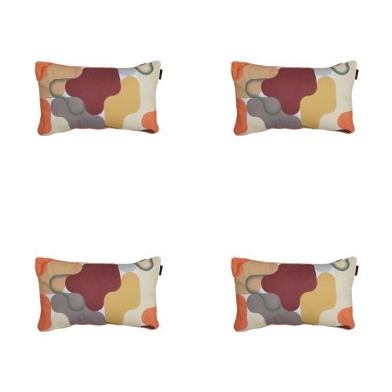 Madison Grafi bordo Sierkussen - Set van 4
