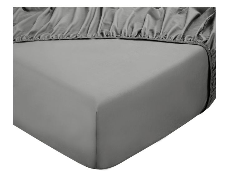 DoubleDry Home 180 x 200 cm hoeslaken - Grey