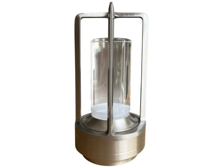 Lanta LED Tafellamp - Zilver