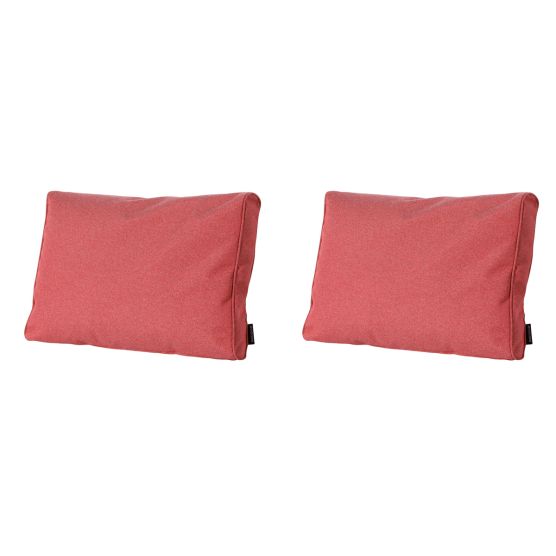 Madison Manchester red Rugkussen - Set van 2