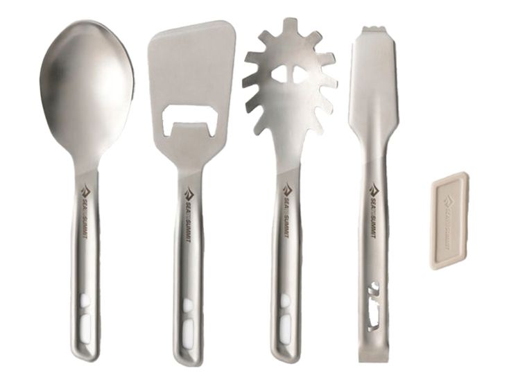 Sea to Summit Detour 4-delig RVS bestekset