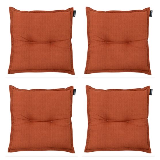 Madison Basic terra Zitkussen - Set van 4
