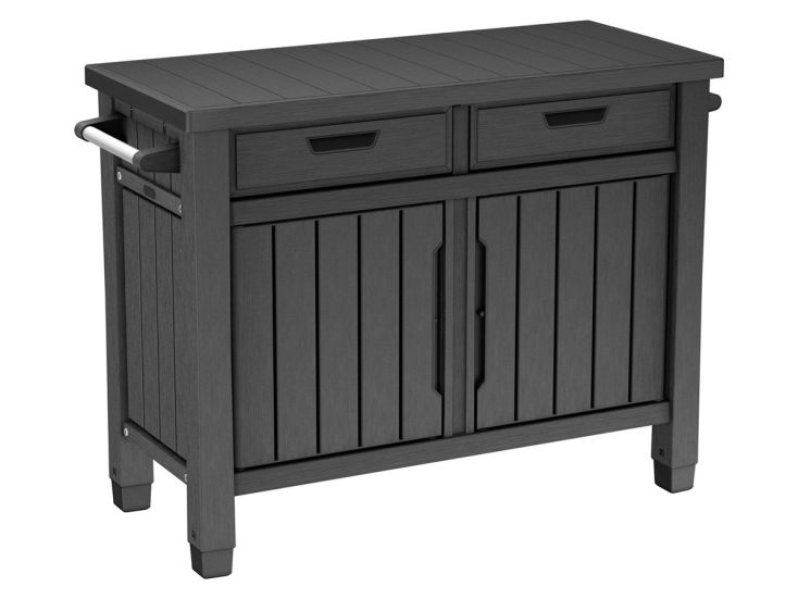 Keter Unity XL barbecuetafel met lades - 207 liter