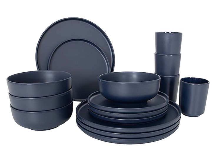 Bo-Camp Industrial Patom 16-delig serviesset - Blue