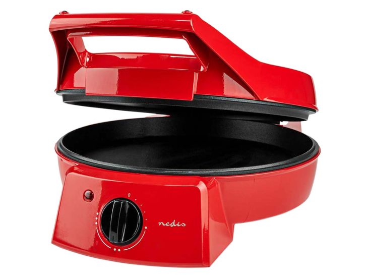 Nedis FCPM100FRD pizzamaker en grill