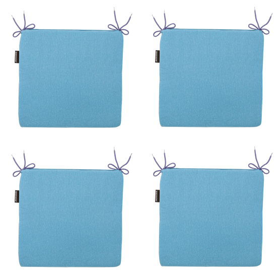Madison Panama aqua Zitkussen - Set van 4