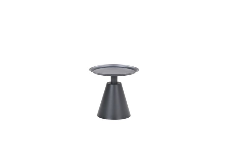 Garden Impressions Zavala Ø50xH48 bijzettafel - carbon black