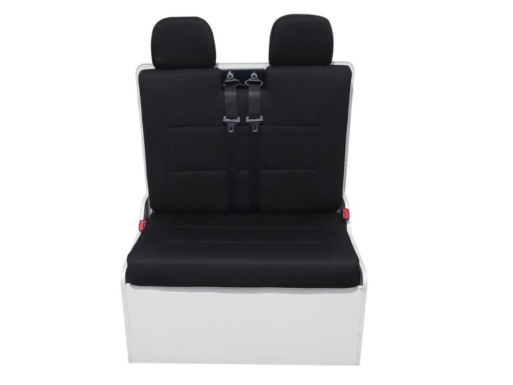 K'Foam OKB Frame Komfort Seat met Isofix - Basic Black