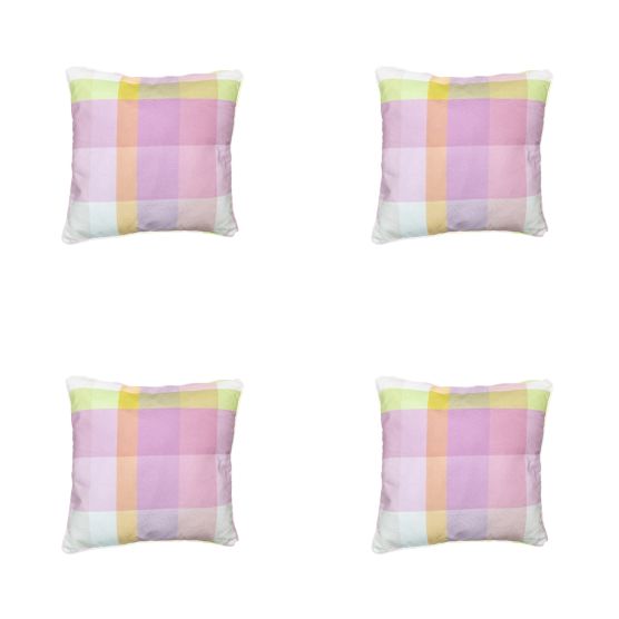 Madison Sya purple Sierkussen - Set van 4