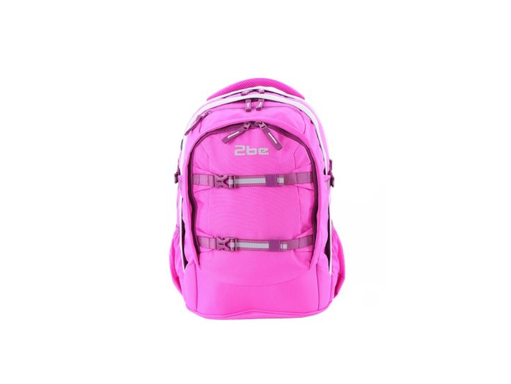 2be School Backpack Rugzak Fuchsia
