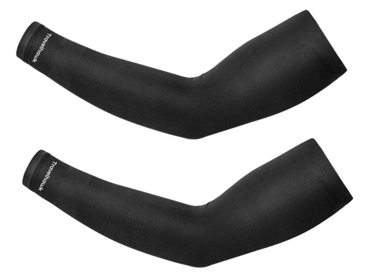 Travelhawk Black Arm Sleeve - L