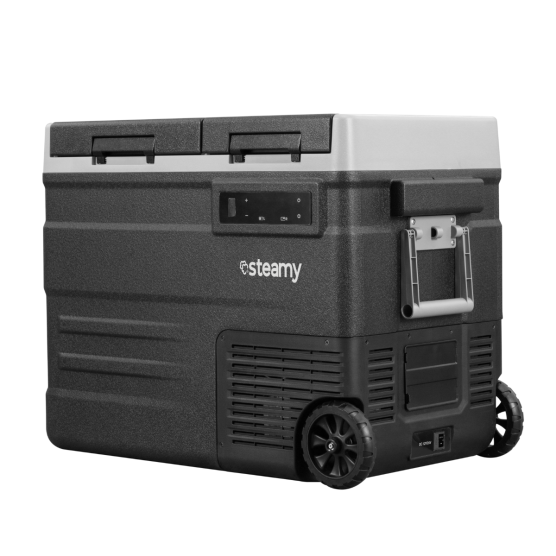 Steamy-E Dual Zone 55 elektrische koelbox op wielen