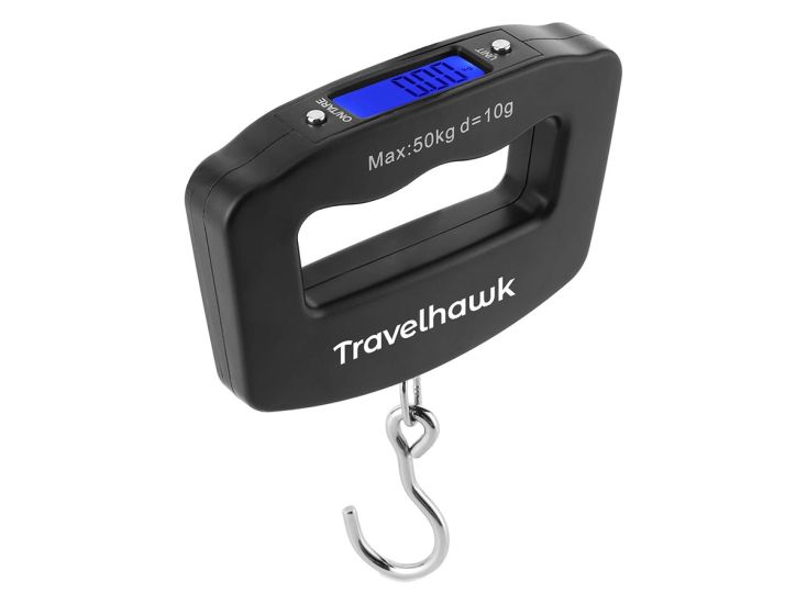 Travelhawk digitale kofferweegschaal - Black