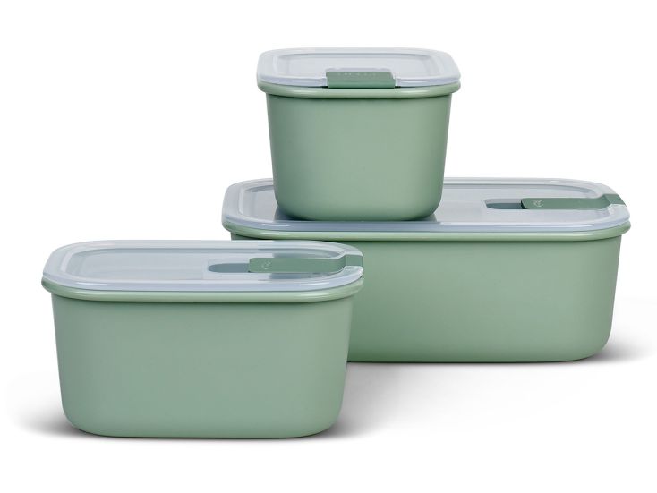 Mepal EasyClip 3-delige set S vershouddozen - Green