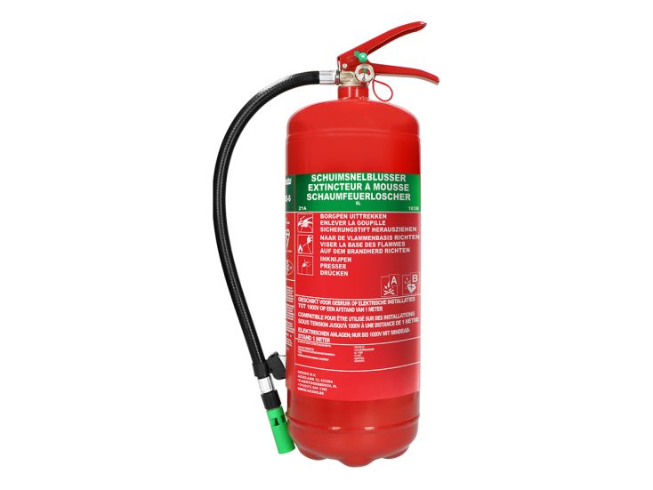 Alecto BS-6 Schuim brandblusser