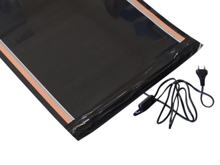 Durensa vloerverwaming met isolatie en schakelaar - 100 x 210 cm