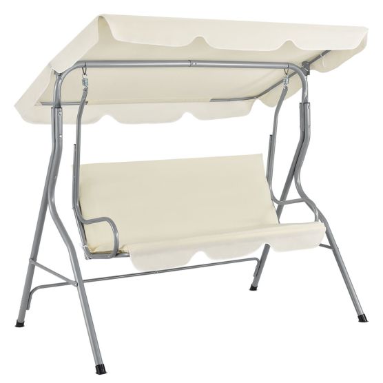 Cecina Hollywood beige schommelbank