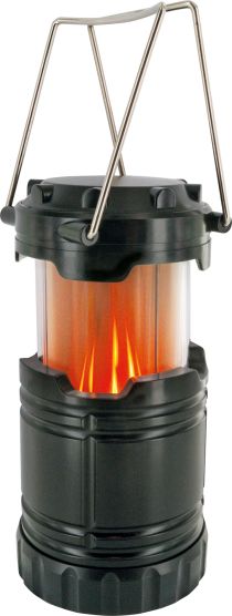Schwaiger LED Camping Light (120 Lm) met kampvuur effect