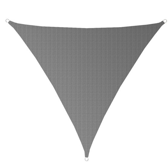 AMANKA 6 x 6 x 6 meter HDPE schaduwdoek - Grey