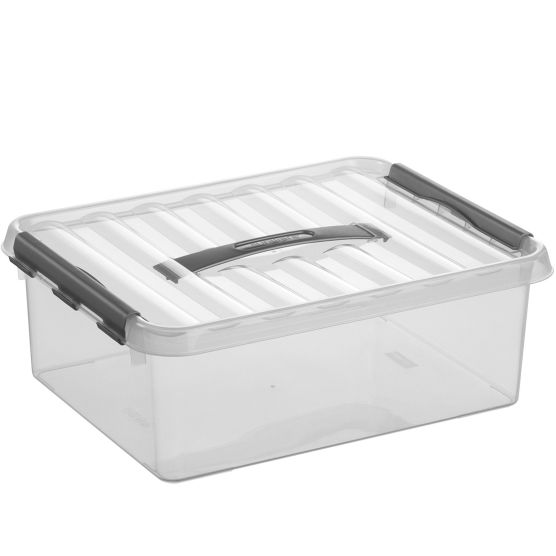 Sunware Q-line 12 liter opbergbox - Metal