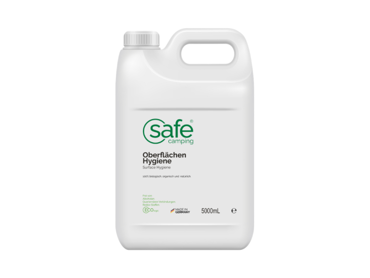 SAFE CAMPING Oppervlakte-Hygiëne - 5 liter