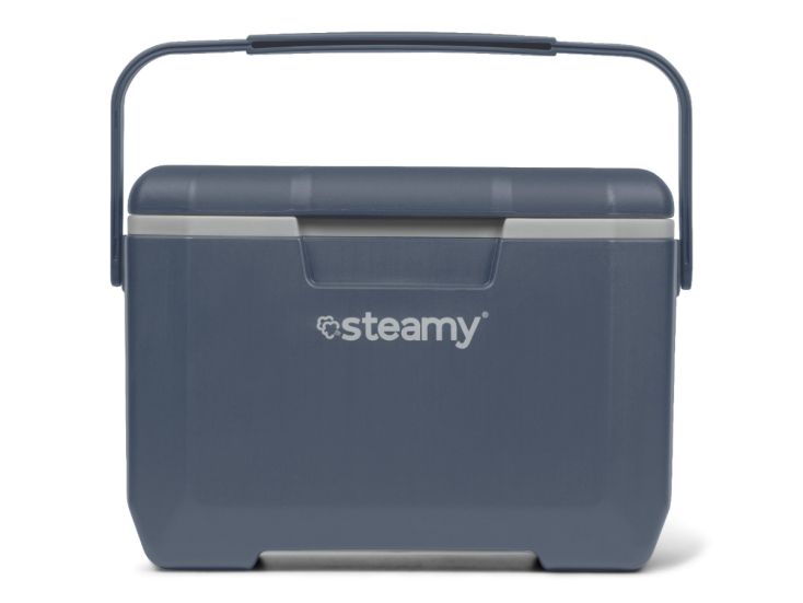 Steamy Cool 6 koelbox met koelelement - Blue