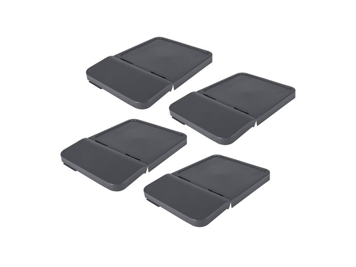 Sunware Sigma home 45/60L anthracite sorteerunit deksel - 4 stuks