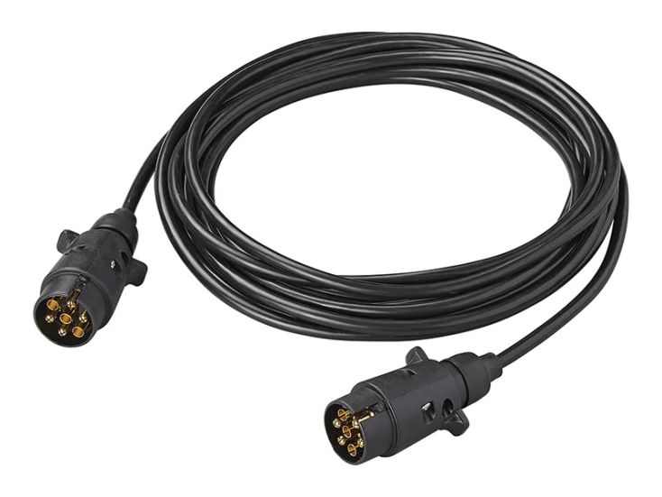 ProPlus 7-polige PVC verlengkabel - 7 meter
