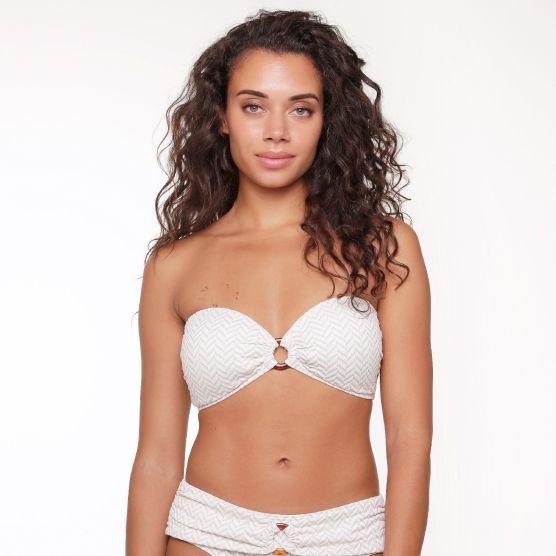 LingaDore 6519BB Ivoor bandeau bikini top