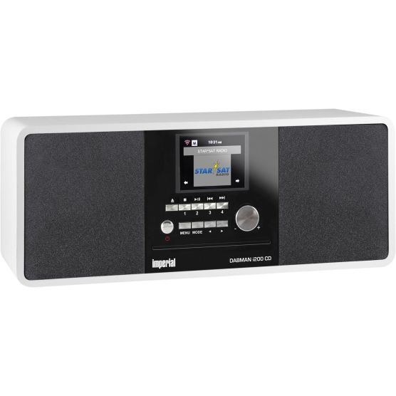 IMPERIAL DABMAN i200 DAB+/ FM/ internetradio met CD-speler