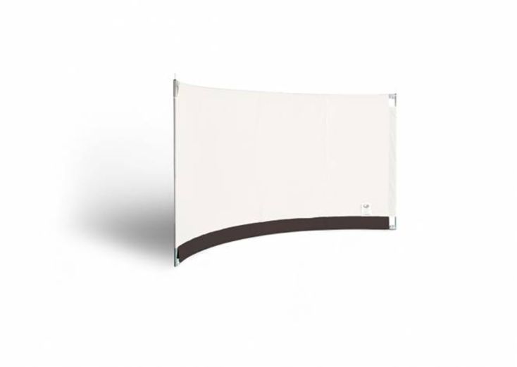 ESVO gebogen Mistral 300 gesloten Windscherm