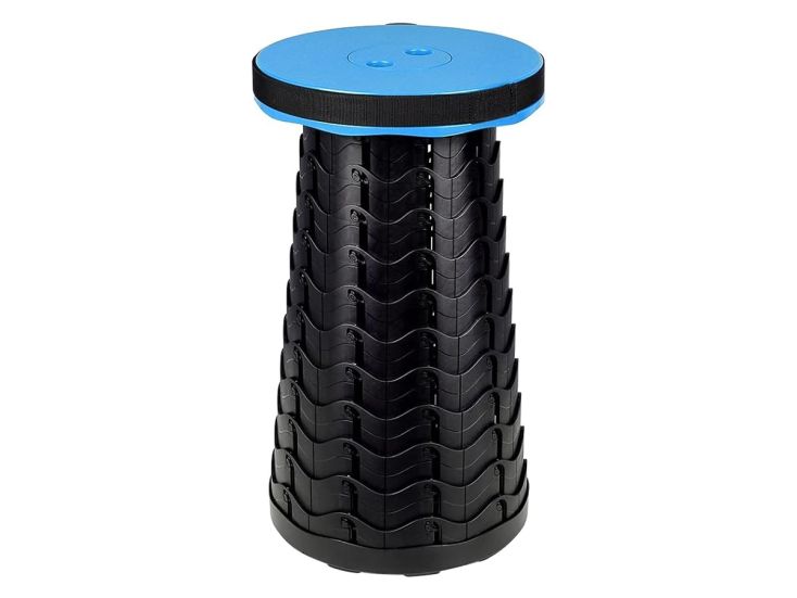 Campingwise opvouwbare camping kruk - Blue