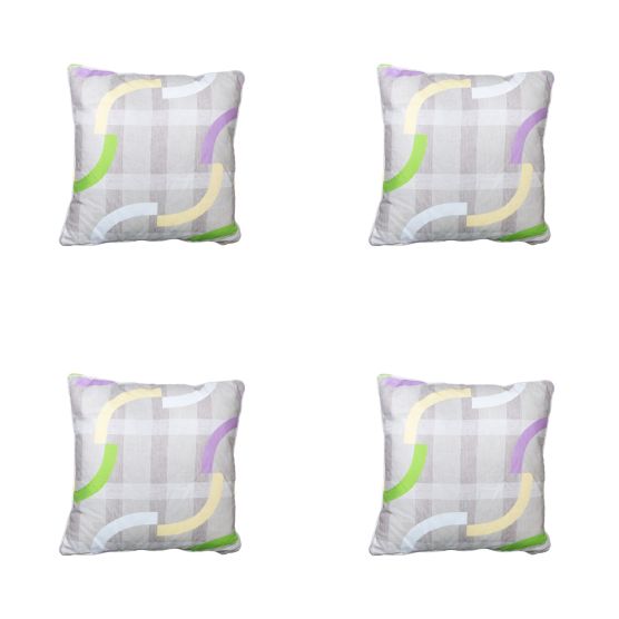 Madison Tess purple Sierkussen - Set van 4