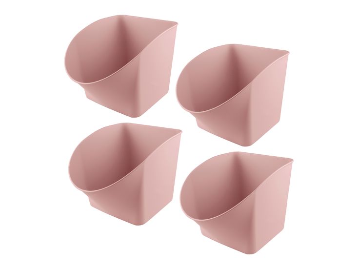 Sunware Sigma home set van 4 speelgoedboxen - Pink