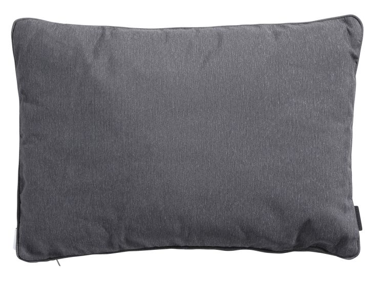 Madison Panama grey piping rechthoekig sierkussen