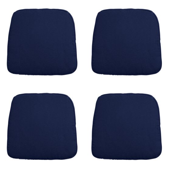 Madison Panama indigo Zitkussen - Set van 4