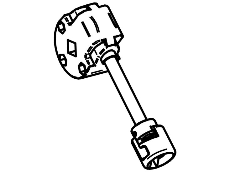 Thule Omnistor opdraaimechanisme 9200