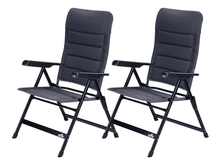 Bardi 7 standen Luxe klapstoel - set van 2