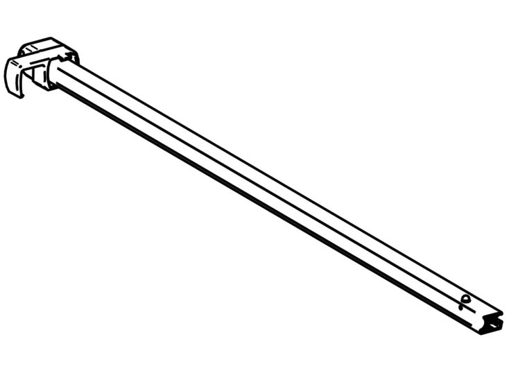 Thule Omnistor 1200 eindstuk ligger rechts 230-325