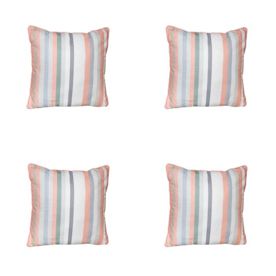 Madison Righe salmone Sierkussen - Set van 4