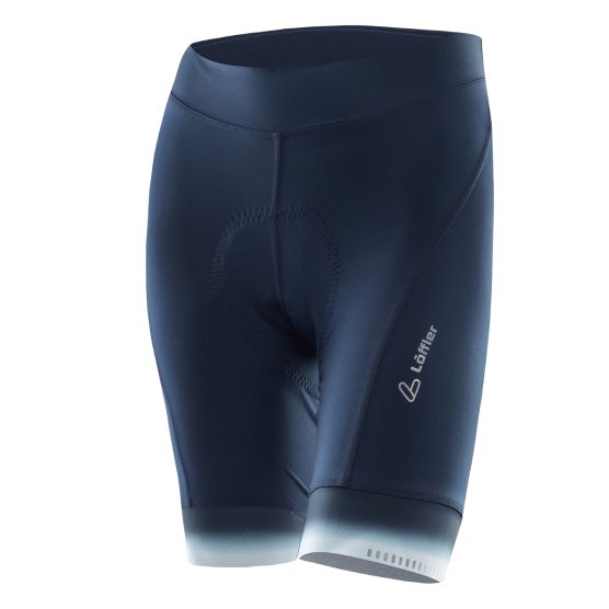 Löffler Atalante blauwe dames fietsbroek