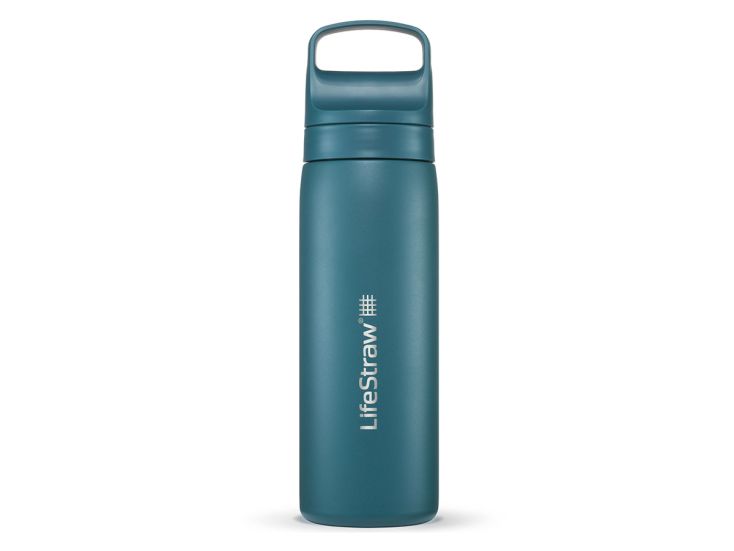 LifeStraw Go 2.0 0.5L geïsoleerde waterfilterfles - Blue